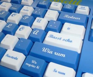 bayerische Tastatur
